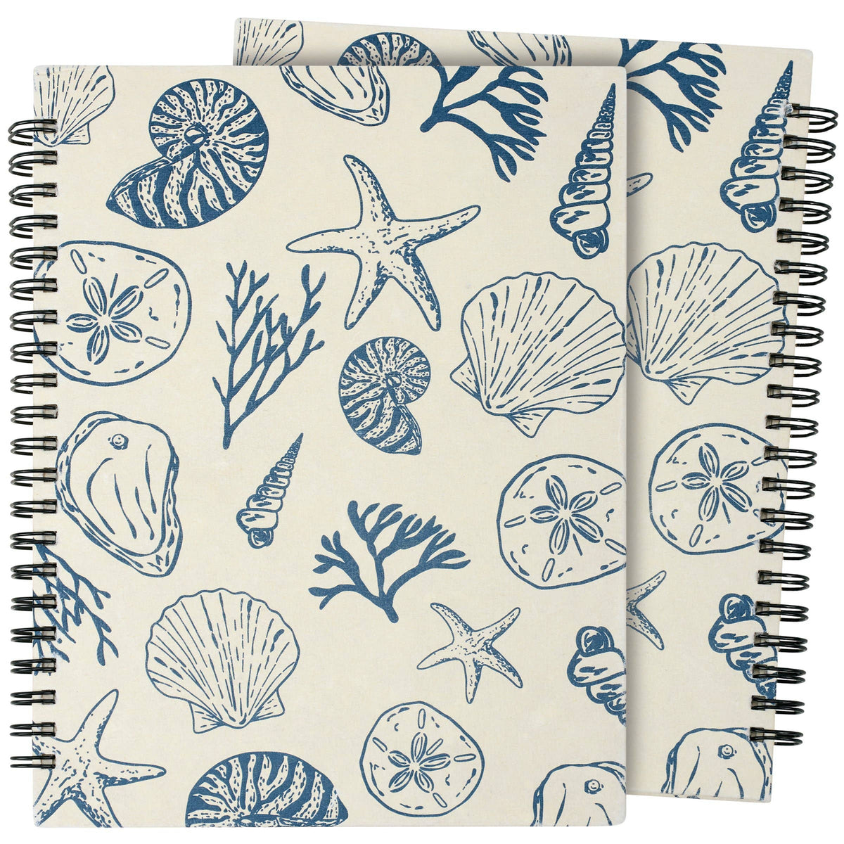 Seashells Spiral Notebook