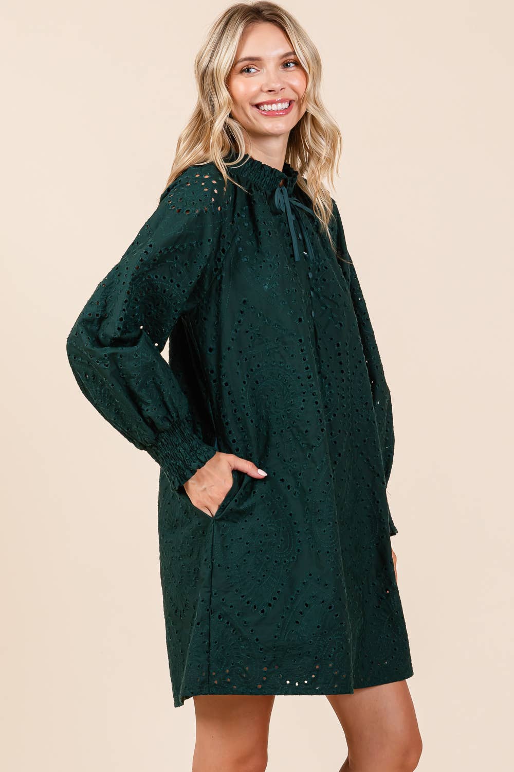 Harper Eyelet Dress