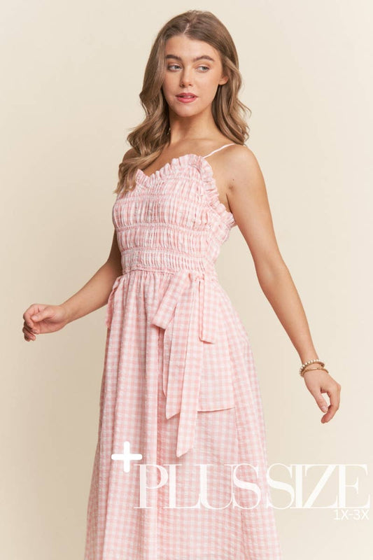 Ribbon Midi Dress