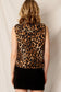 Leopard Print Ribbon Vest