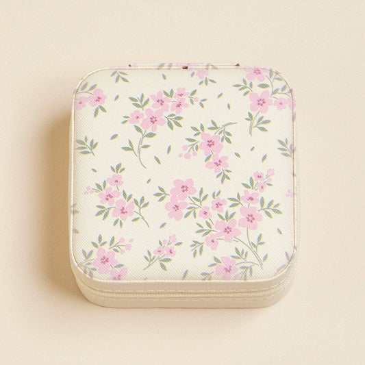 Flower Pattern Jewelry/Trinket Box