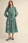 Turkish Bloom Midi Dress