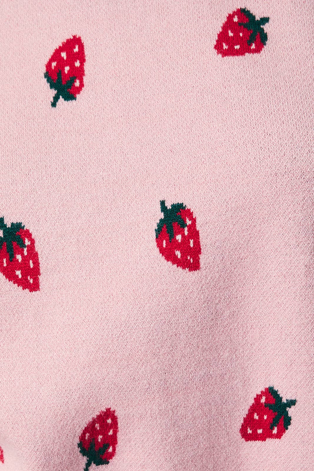 Strawberry Season Knit Sweater