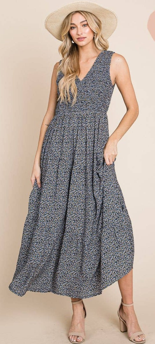 Breanne Tiered Ruffle Maxi Dress