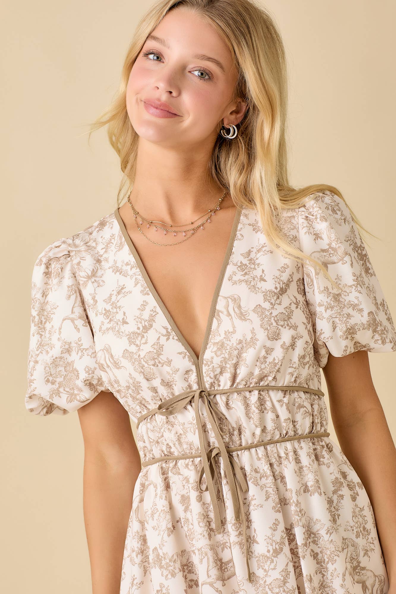 Prairie Toile Dress