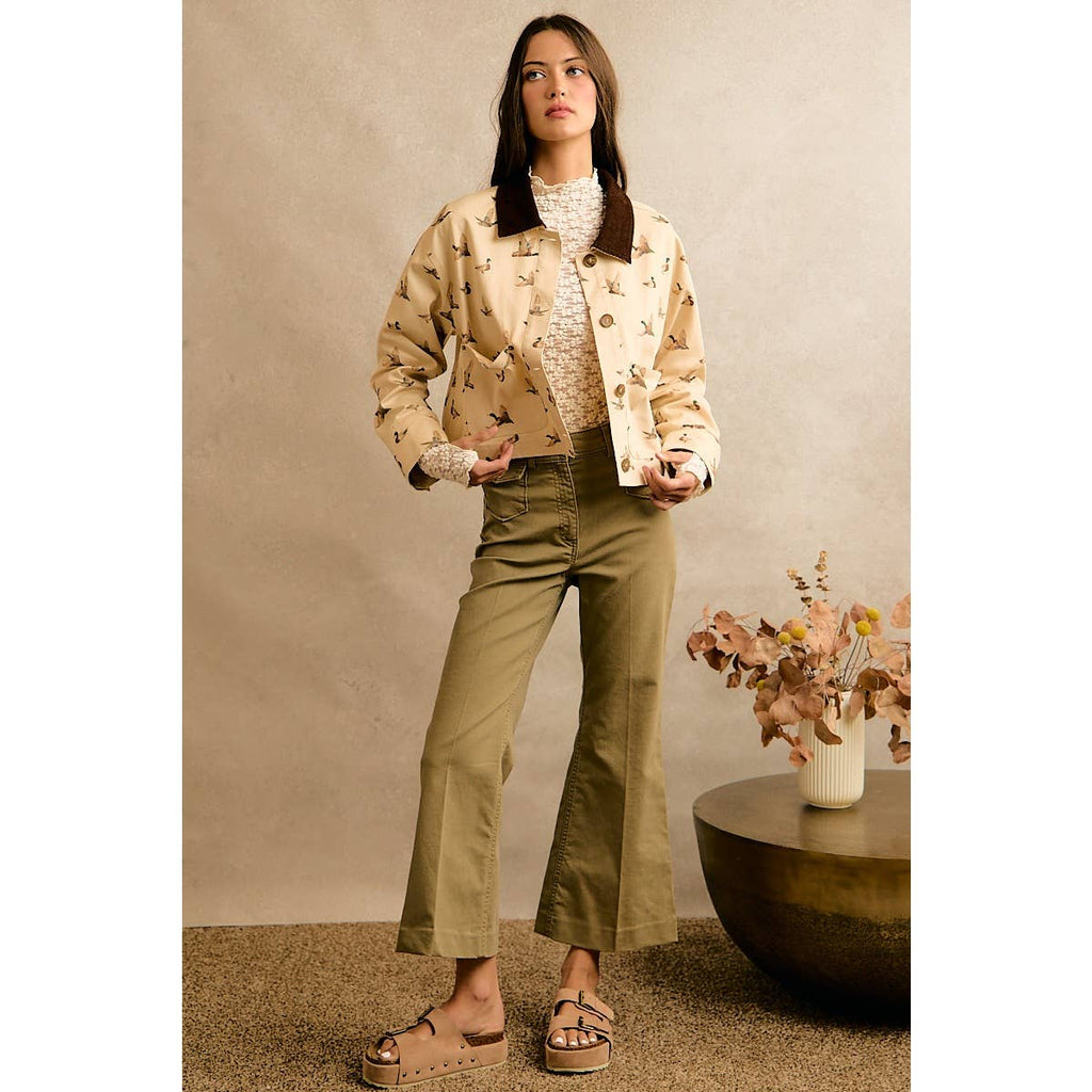 Mallard Duck Print Jacket