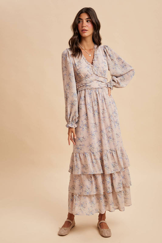 Cindy Tiered Maxi Dress