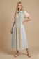 Meadow Patchwork Midi Dress