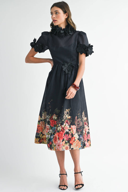 Parker Bloom Midi Dress