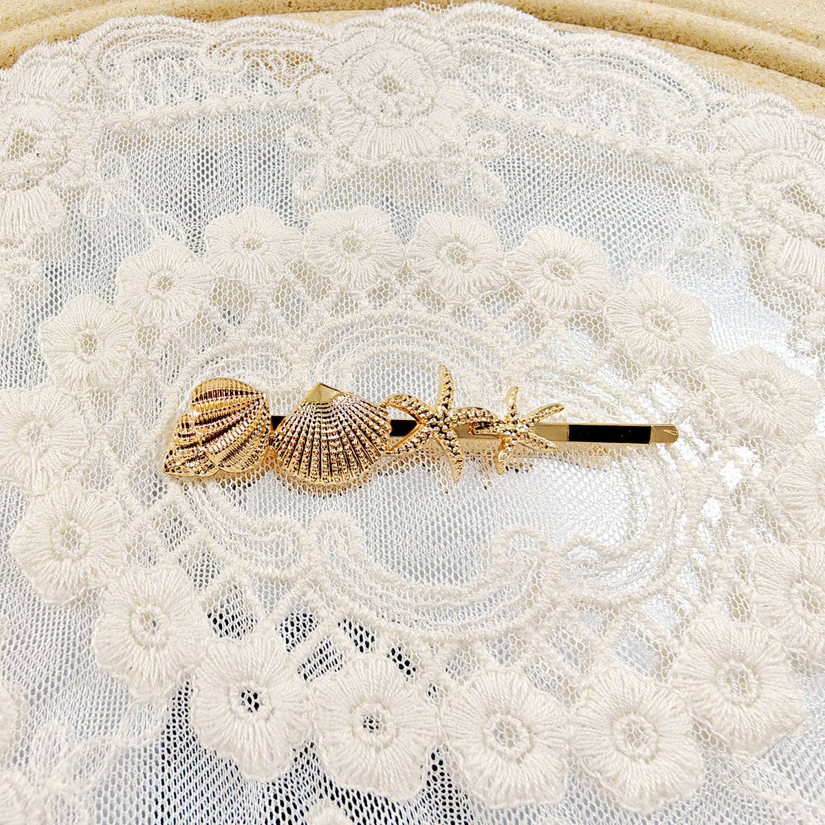 Golden Shore Hair Pin