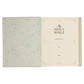 KJV Large Print Note-Taking Bible – White Floral Faux Leather