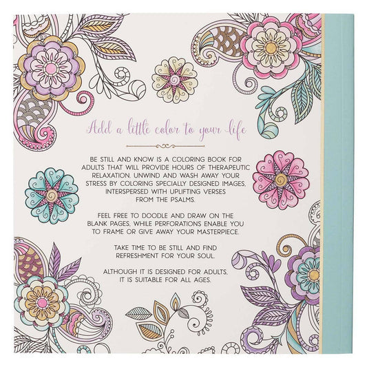 Be Still & Know Coloring Book