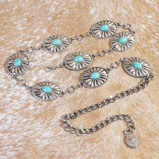 Prairie Sky Concho Belt