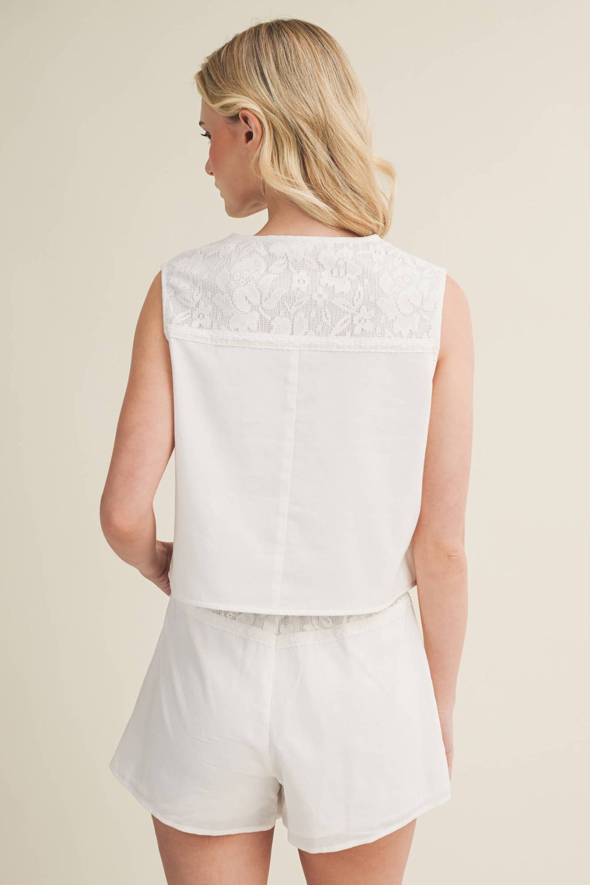 Clara Lace Vest