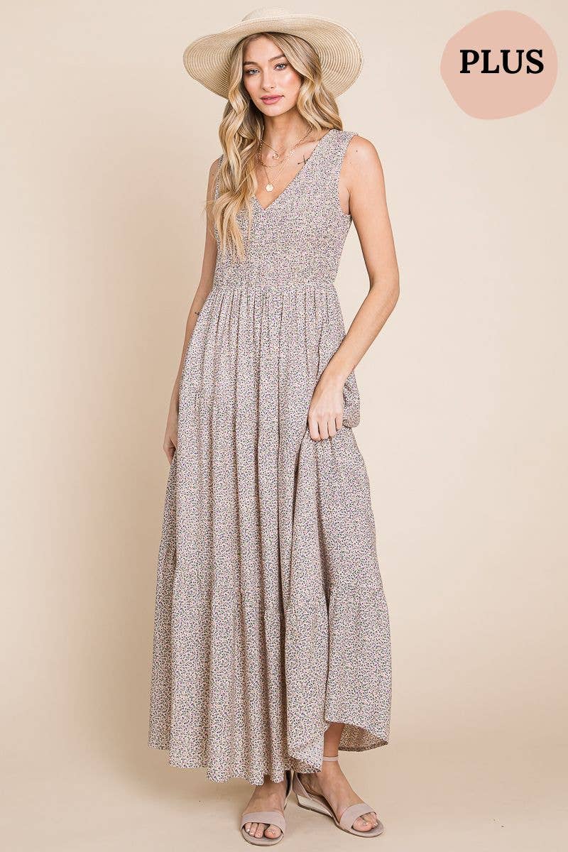 Breanne Tiered Ruffle Maxi Dress