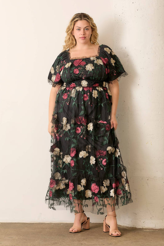 Florence Bloom Maxi Dress