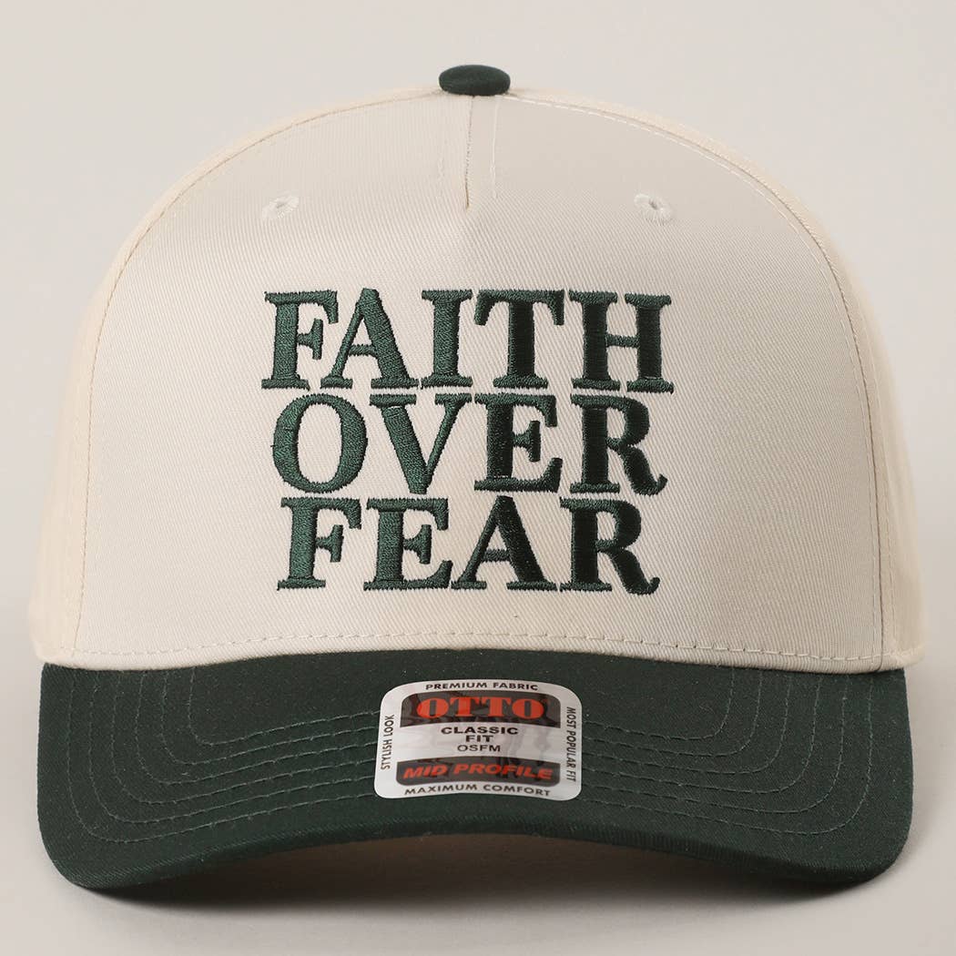 Faith Over Fear Trucker Hat