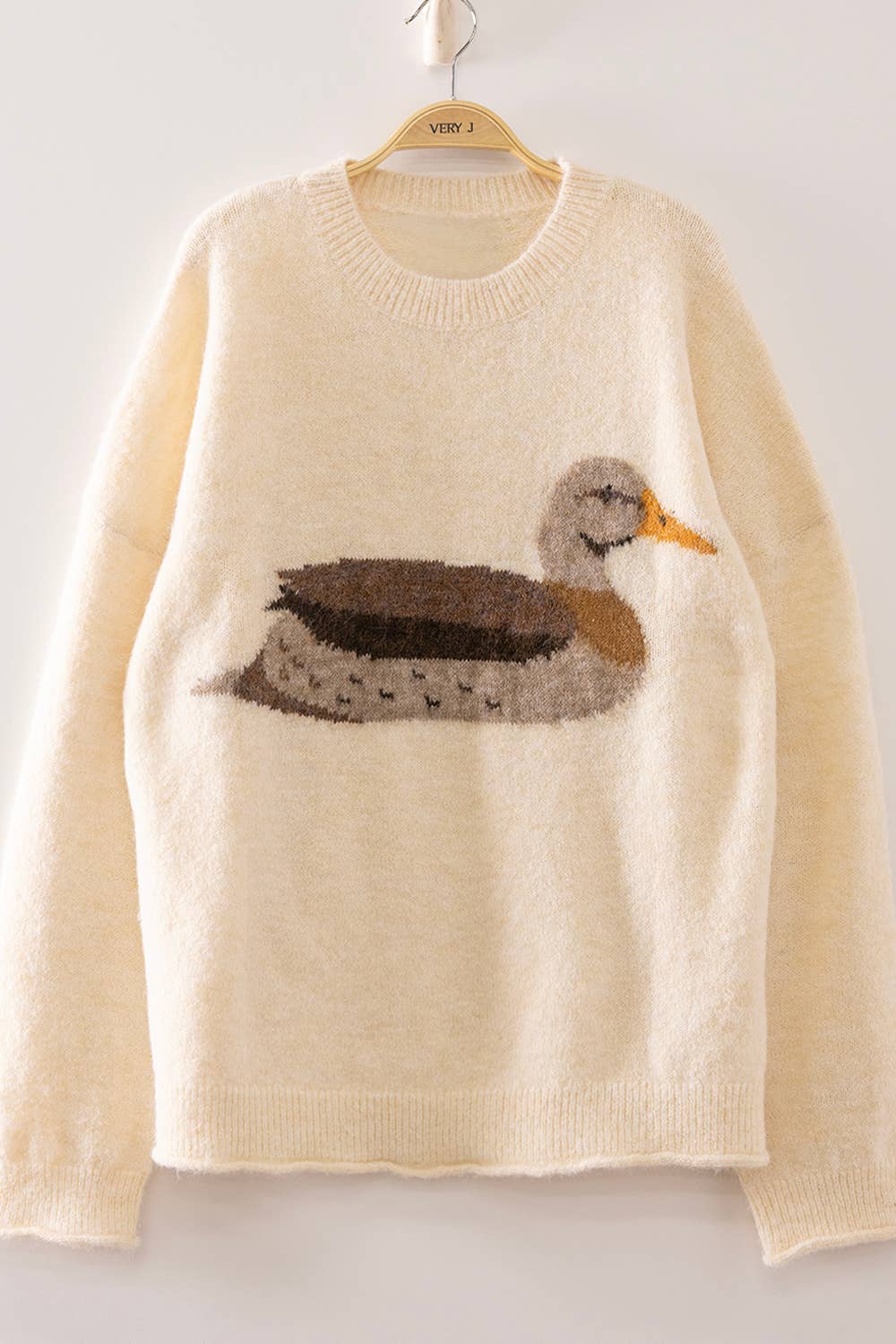 Cozy Mallard Duck Sweater
