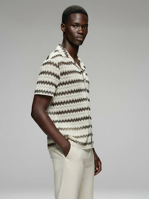 Riviera Crochet Shirt