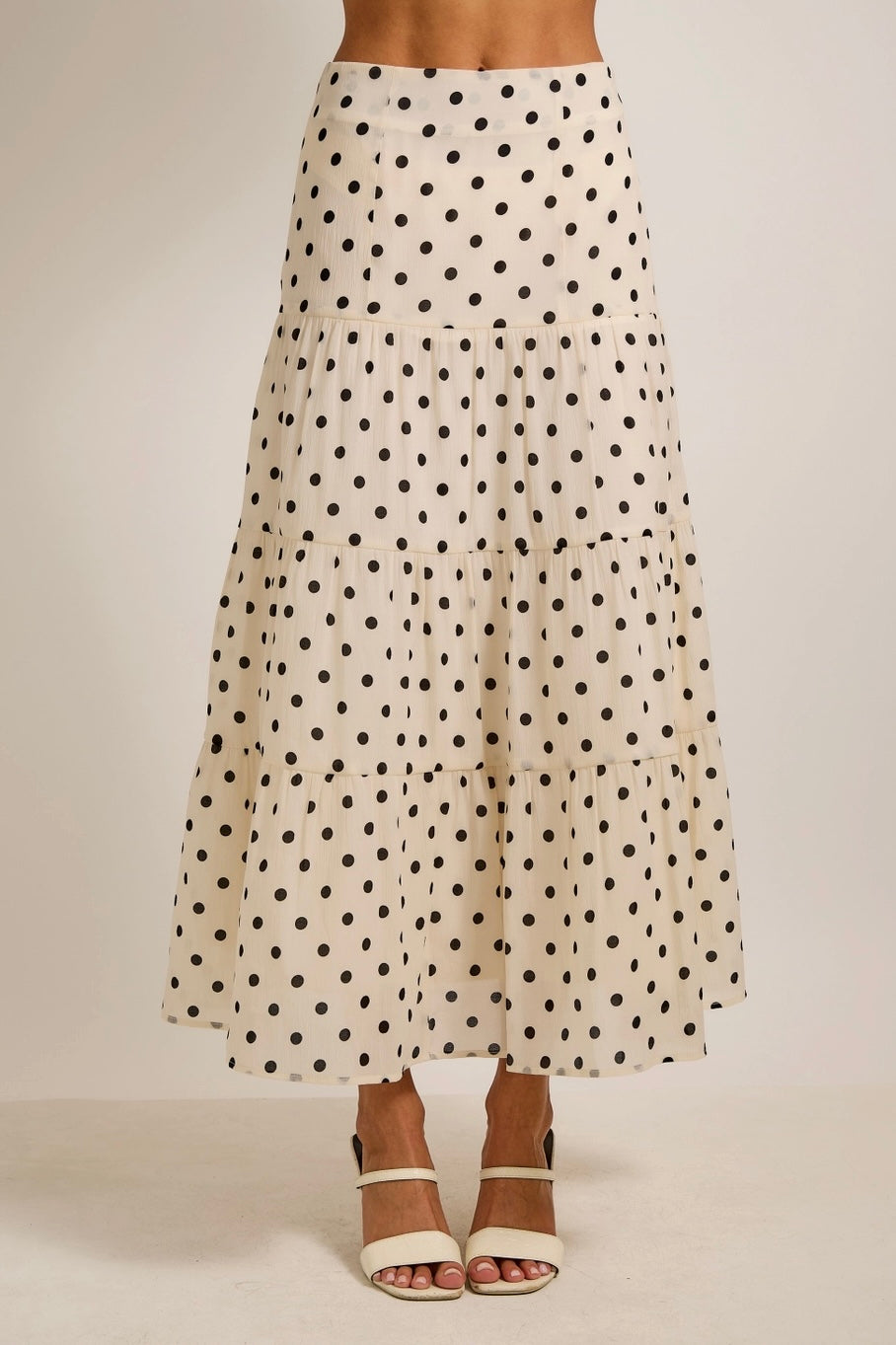 Lila Dot Maxi Skirt