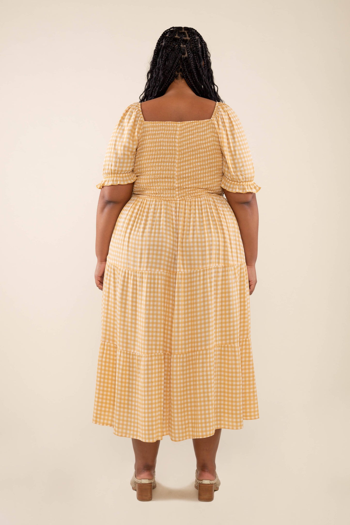 Jordan Gingham Dress