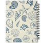 Seashells Spiral Notebook