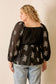 Noir Meadow Blouse