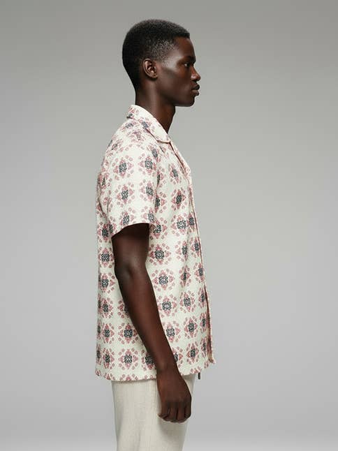The 4070 Textured Open-Knit Shirt