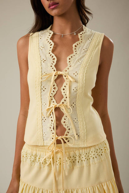 Daffodil Tie Vest
