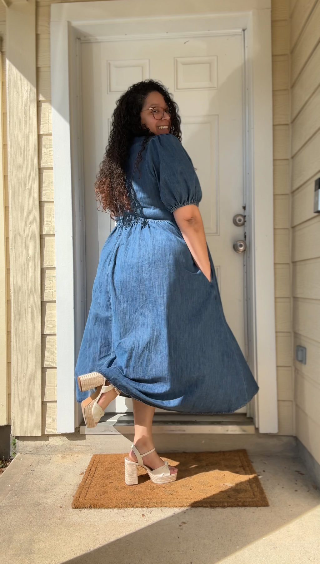 Savannah Denim Dress