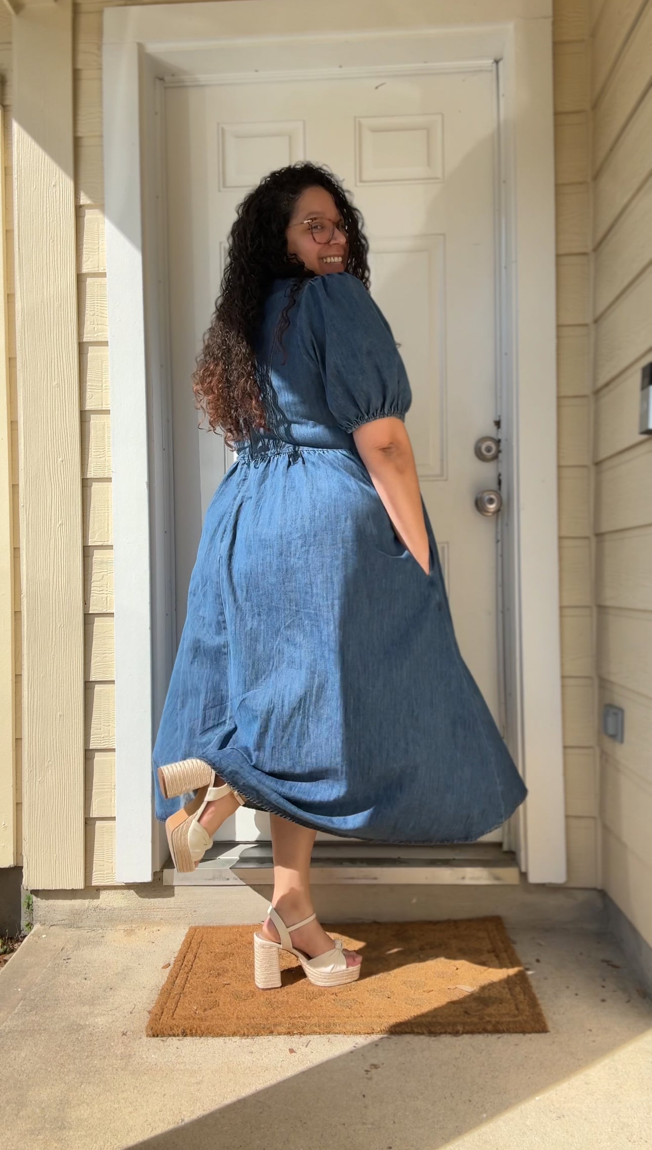 Savannah Denim Dress