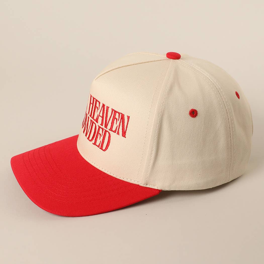 Make Heaven Crowded Embroidered Cap