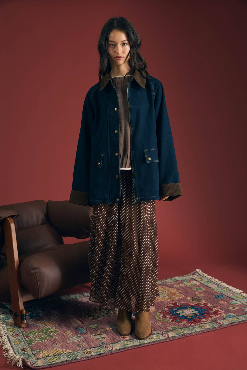 Corduroy Dream Denim Jacket