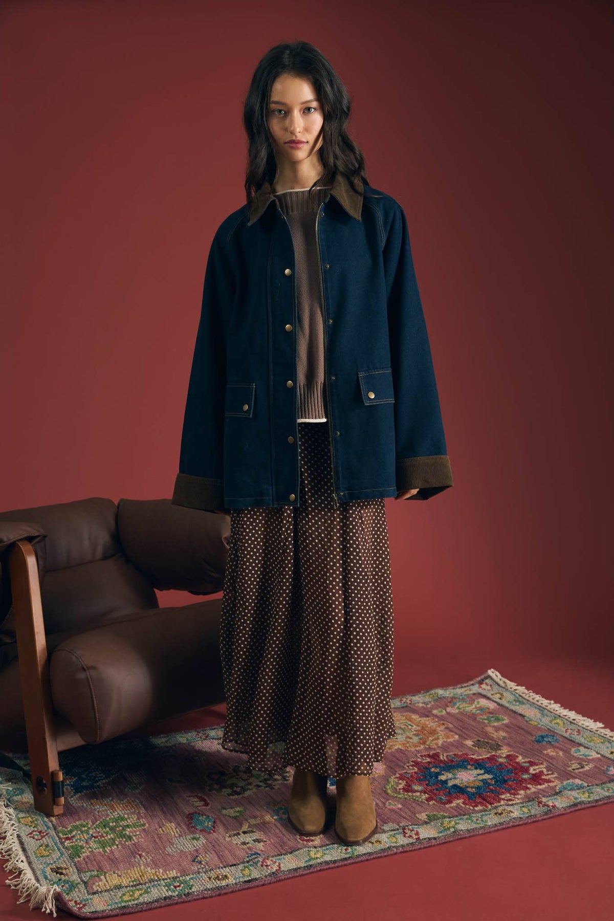 Corduroy Dream Denim Jacket