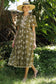 Vintage Embroidered Midi Dress