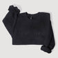 MAKE HEAVEN CROWDED Embroidered Sweatshirt