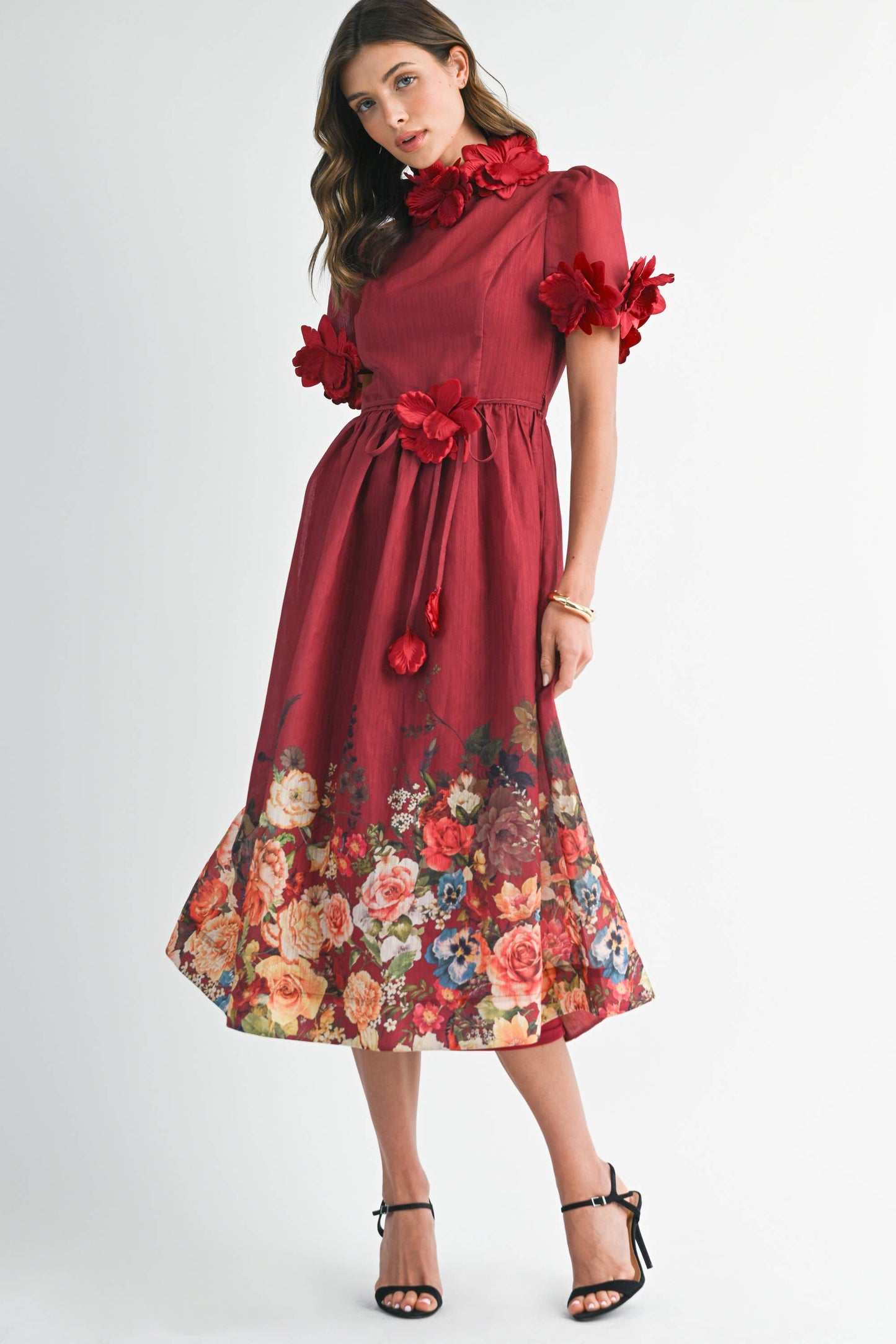 Parker Bloom Midi Dress