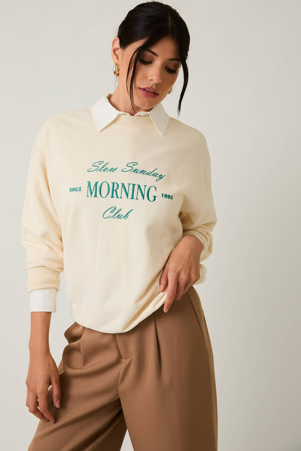 Slow Sunday Morning Club Sweatshirt