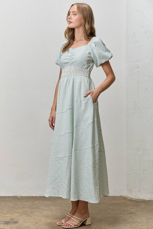 Sammie Smocked Midi Dress