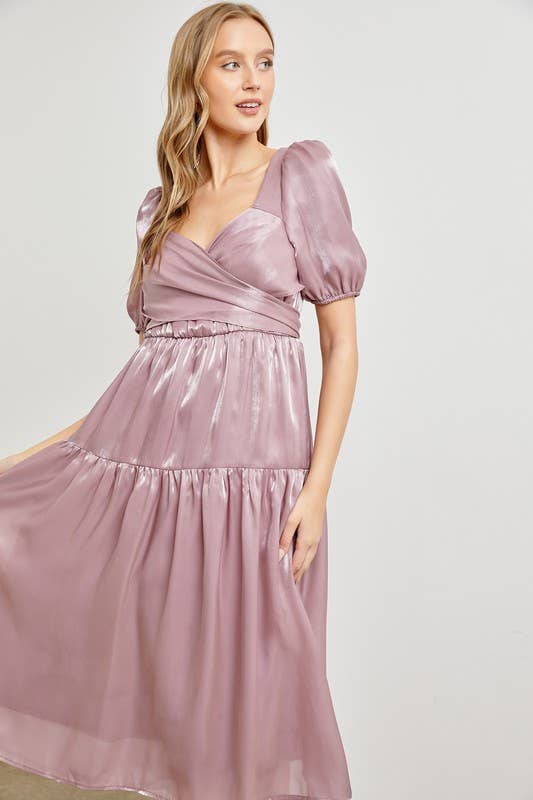Amelia Tiered Midi Dress