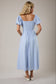 Daisy Gingham Midi Dress