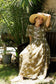 Vintage Embroidered Midi Dress