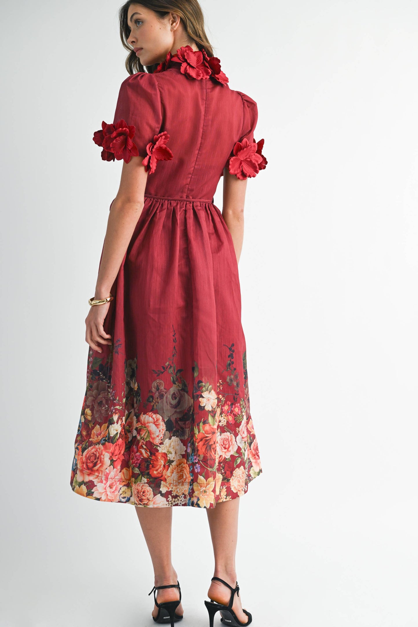 Parker Bloom Midi Dress