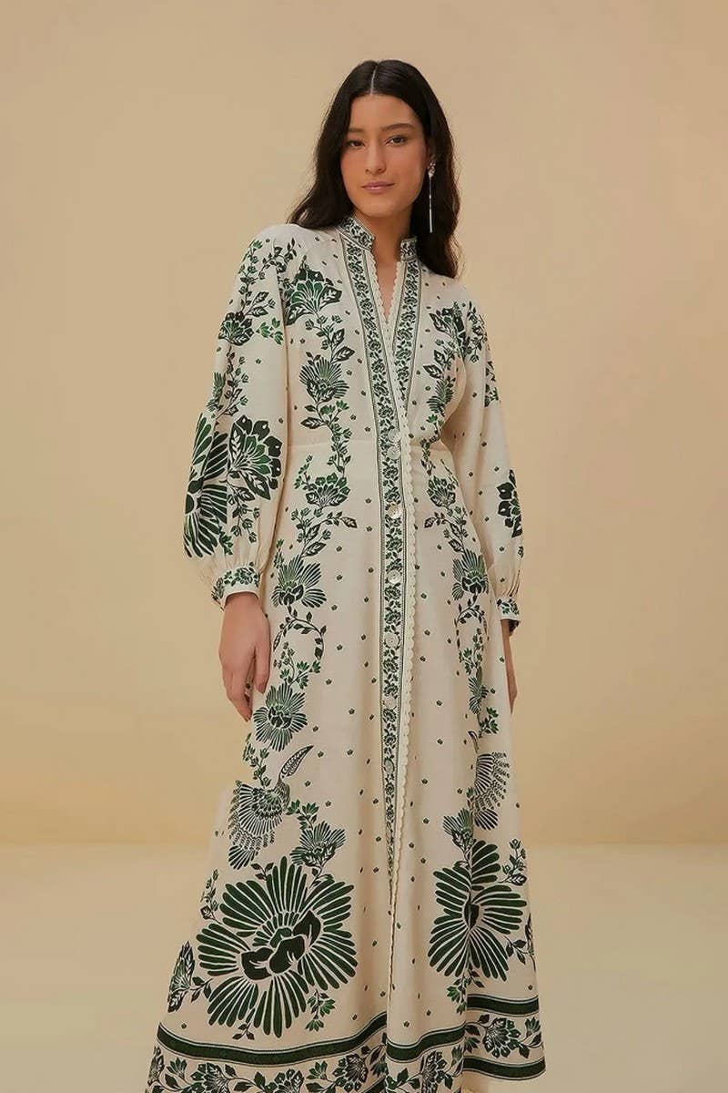 Thalia Bloom Maxi Dress
