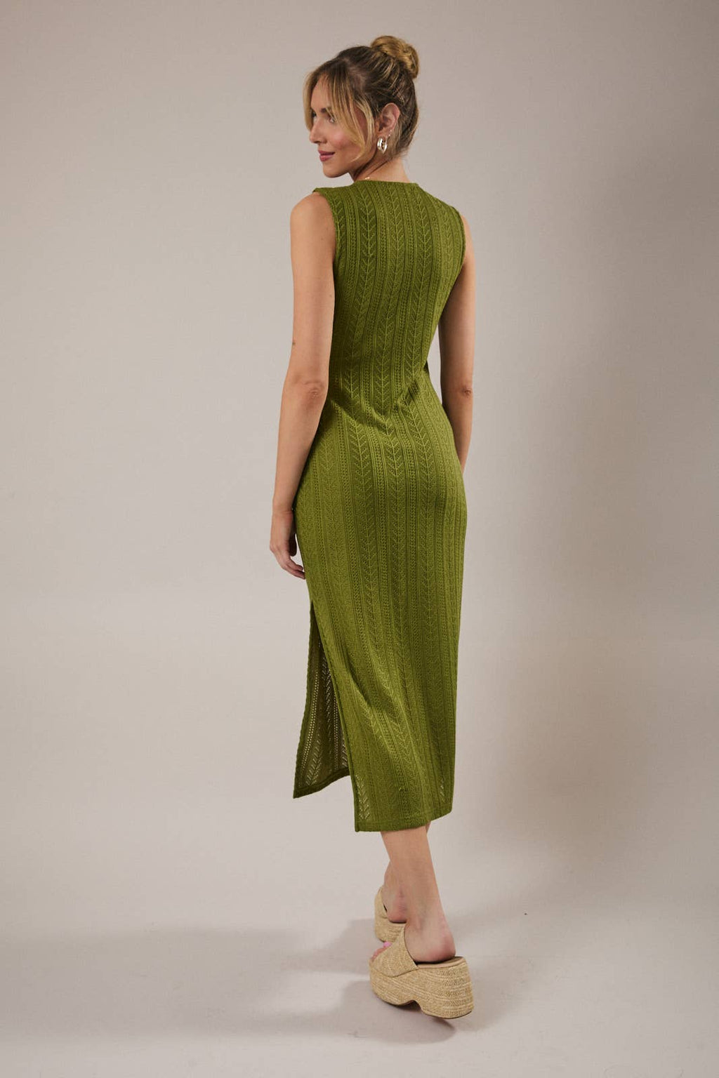 Isla Crochet Knit Dress