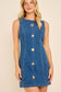 Shoreline Sweetheart Denim Dress