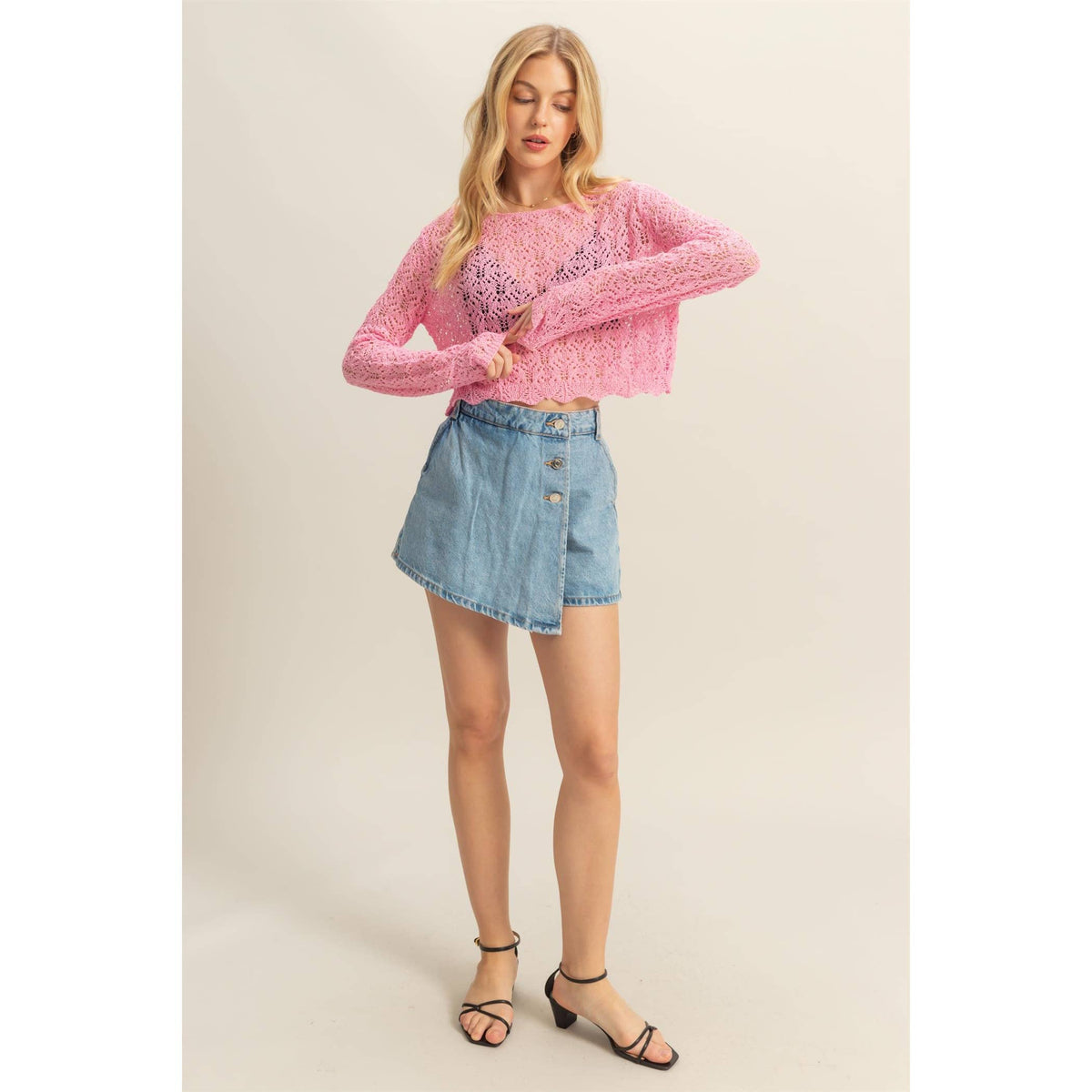 Wispy Crochet Top