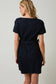 Indigo Side Ties Dress