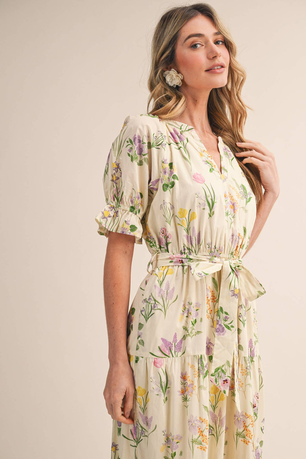 The Bellewood Floral Midi Dress