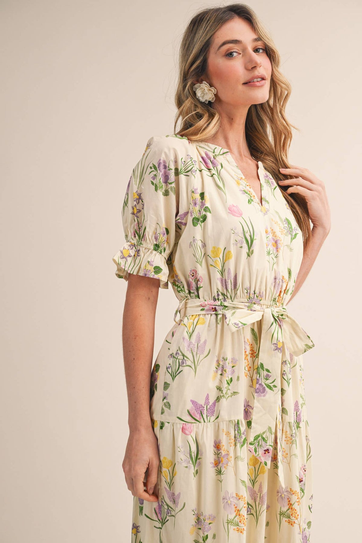 The Bellewood Floral Midi Dress